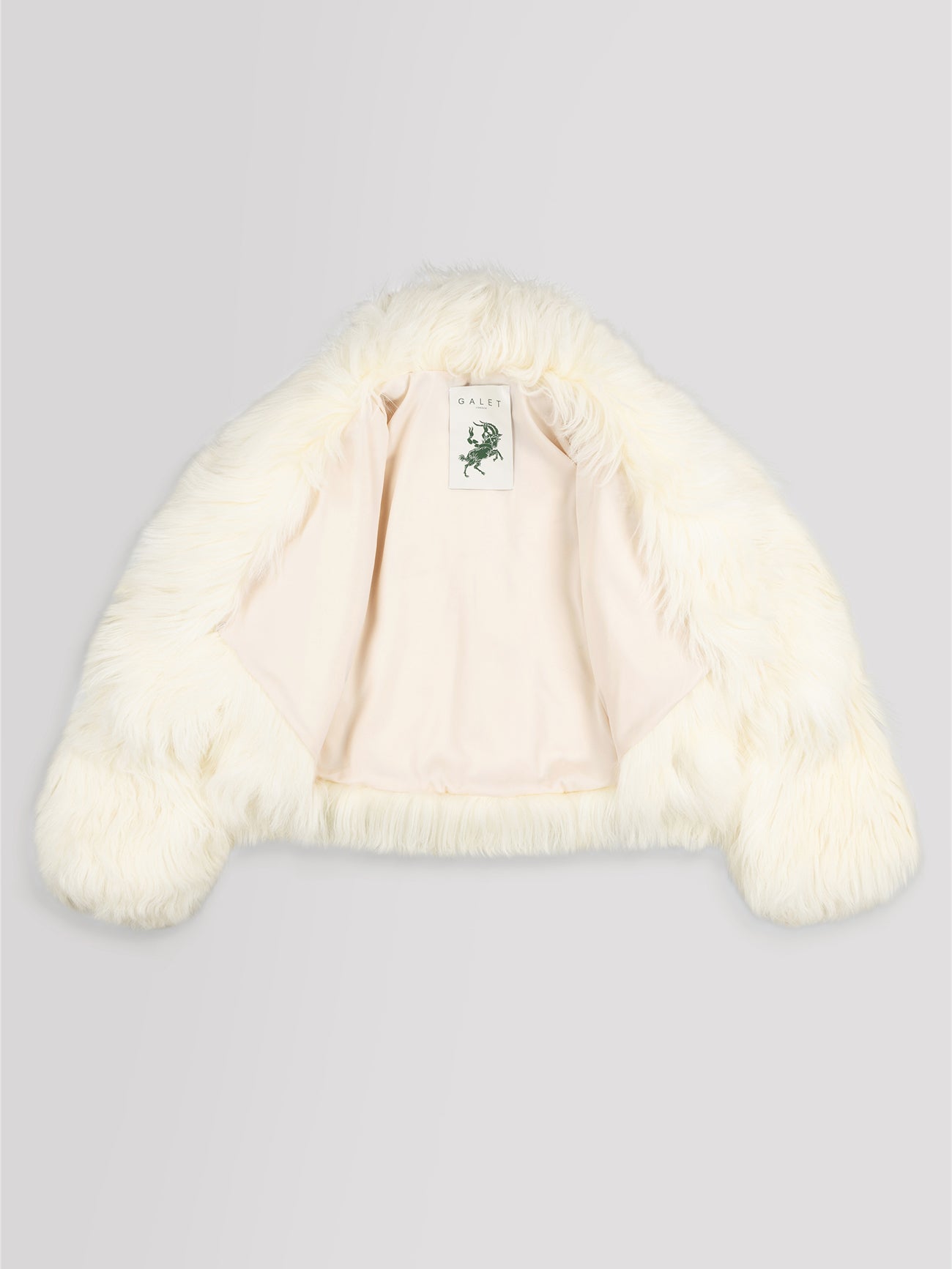 The Battersea Shearling in Ecru
